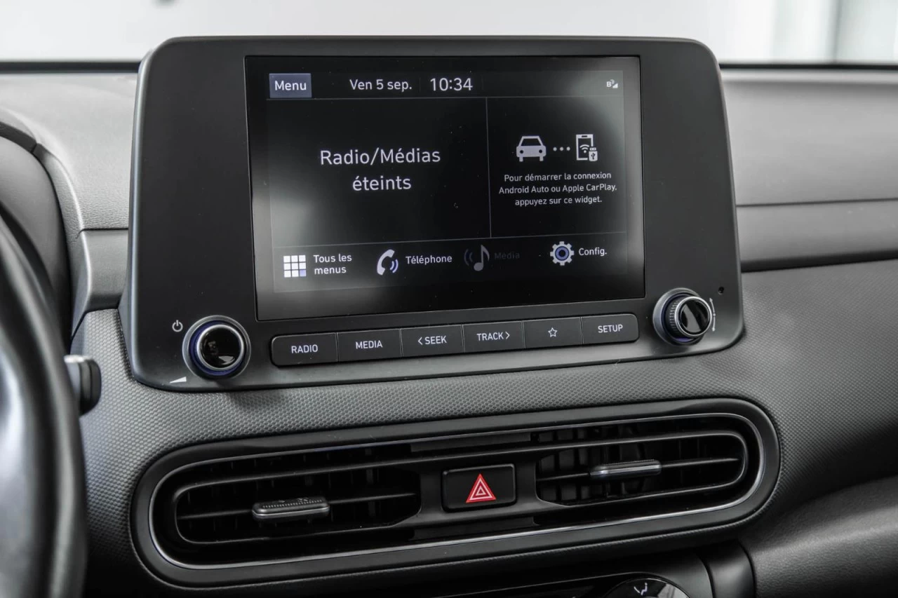 2022 Hyundai Kona Preferred AWD+VOLANT/SIEGES.CHAUFF+CARPLAY Image principale