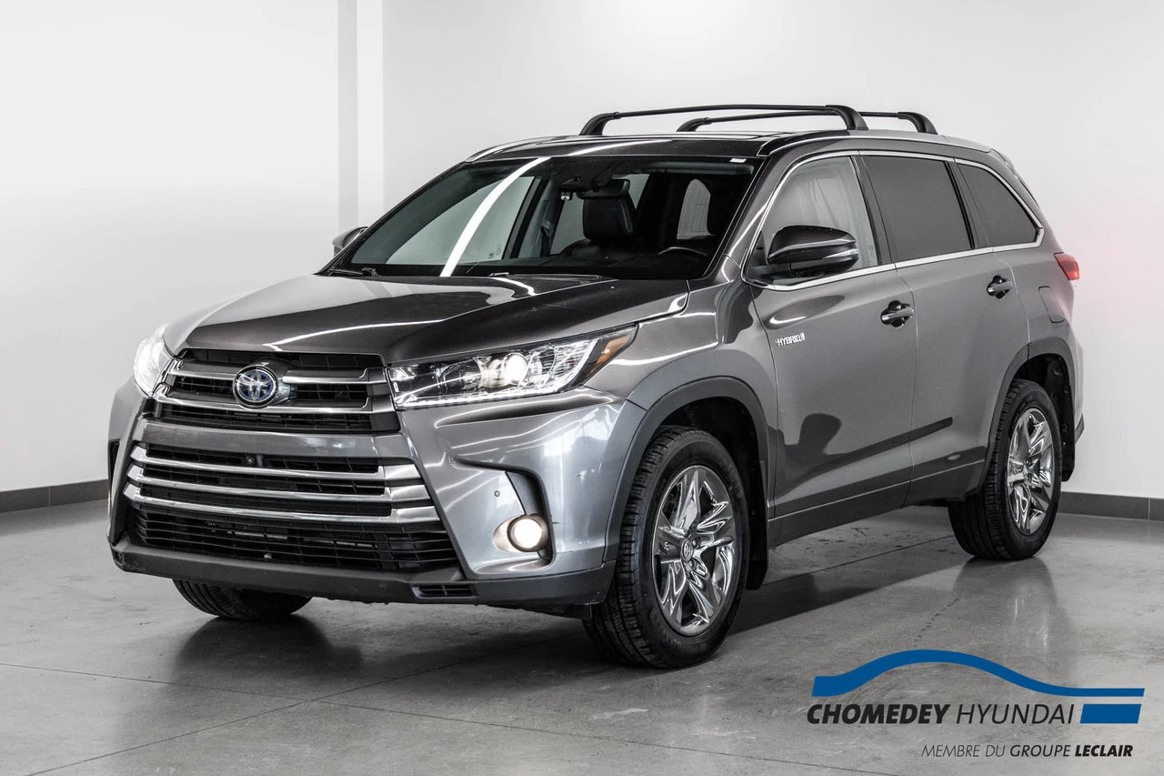 2018 Toyota Highlander Hybrid Limited Awd Image principale