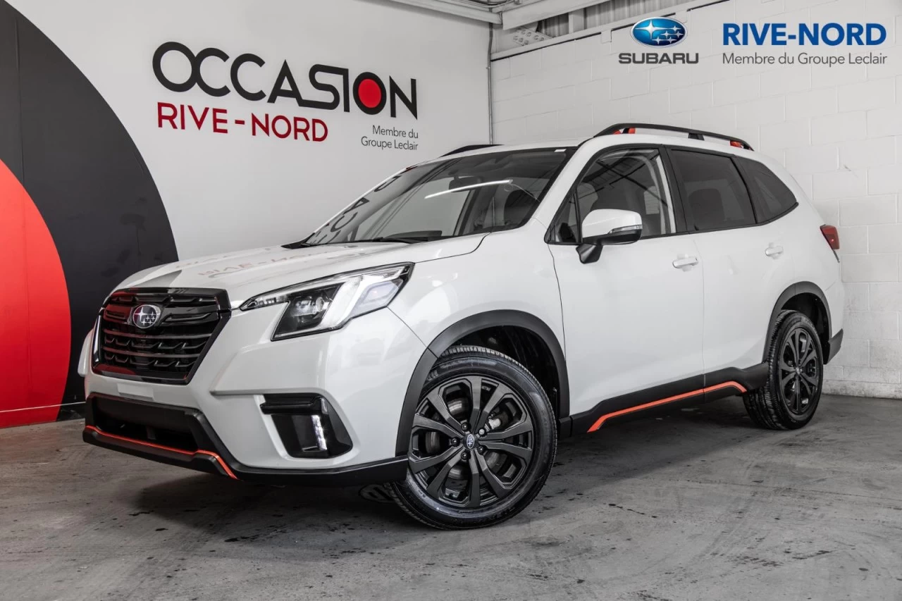 2022 Subaru Forester Sport TOIT.PANO+VOLANT/SIEGES.CHAUFF+CARPLAY Image principale