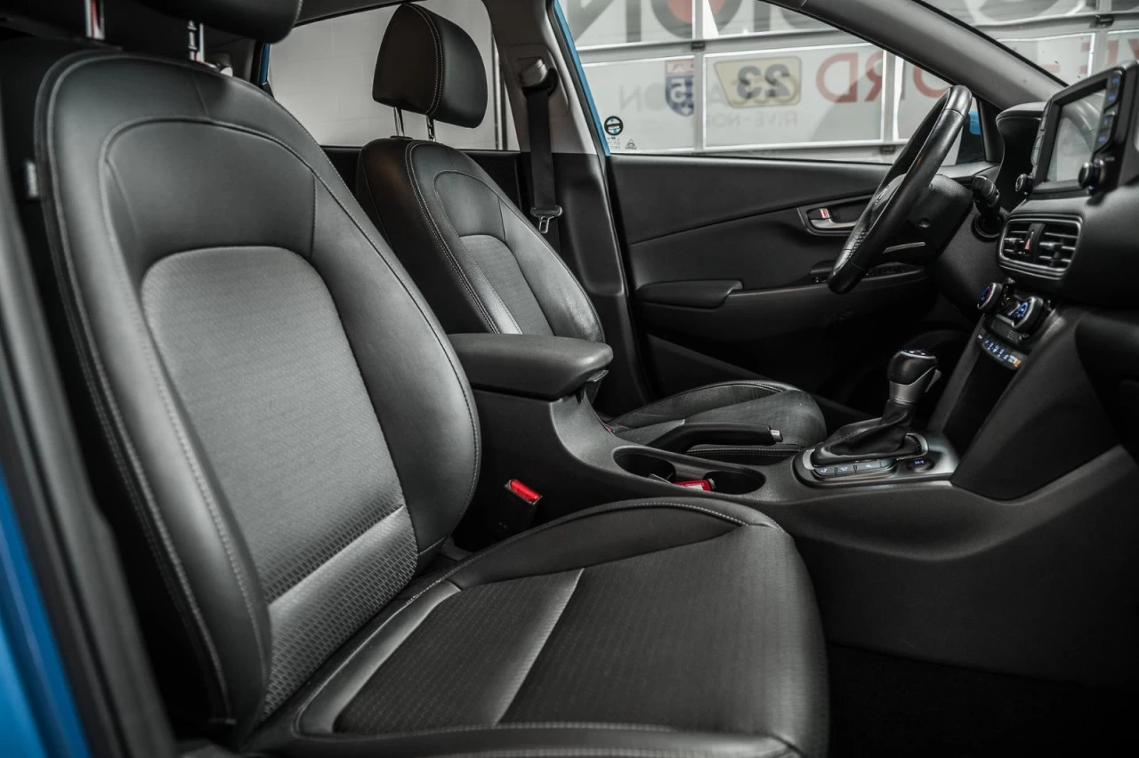 2019 Hyundai Kona Luxury AWD+CUIR+TOIT.OUVRANT+VOLANT/SIEGES.CHAUFF Main Image