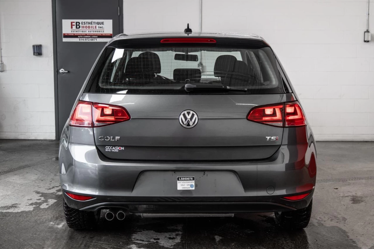 2017 Volkswagen Golf Trendline SIEGES.CHAUFF+BLUETOOTH+CAM.RECUL Main Image