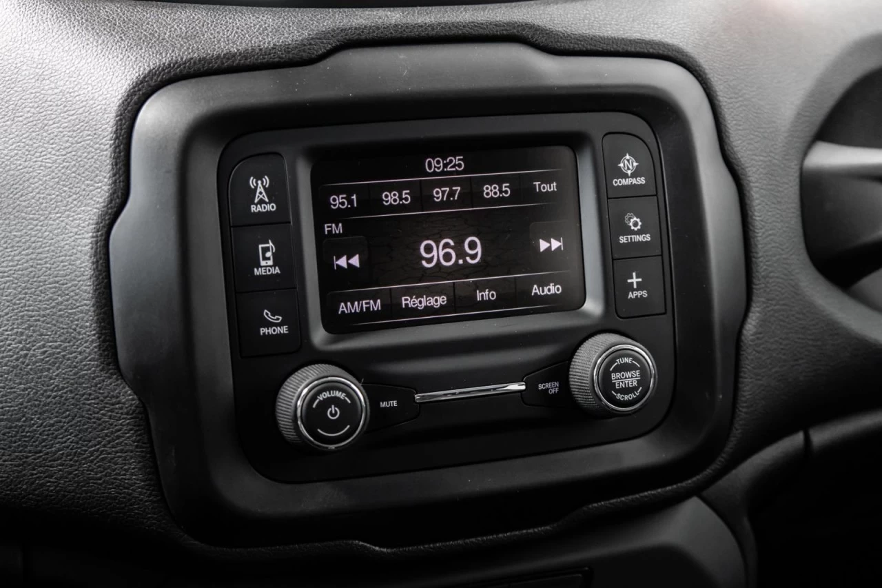 2018 Jeep Renegade Sport 4x4+CAM.RECUL+BLUETOOTH+REG.VITESSE Image principale
