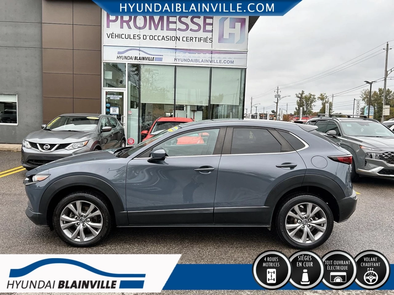 2020 Mazda CX-30 GS, AWD, CUIR, TOIT OUVRANT, MAGS+ Image principale