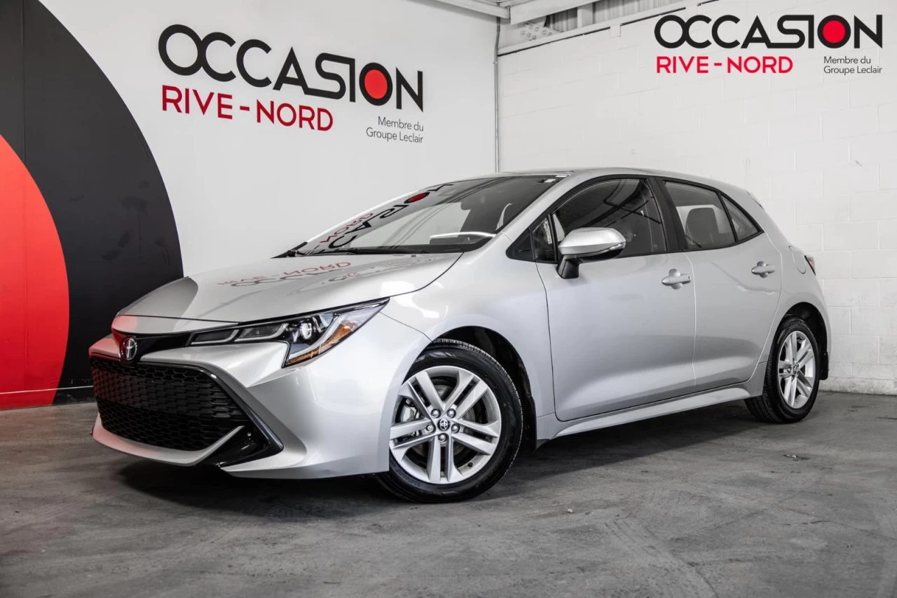 2021 Toyota Corolla Hatchback SE MAGS+SIEGES.CHAUFF+BLUETOOTH+CAM.RECUL Main Image