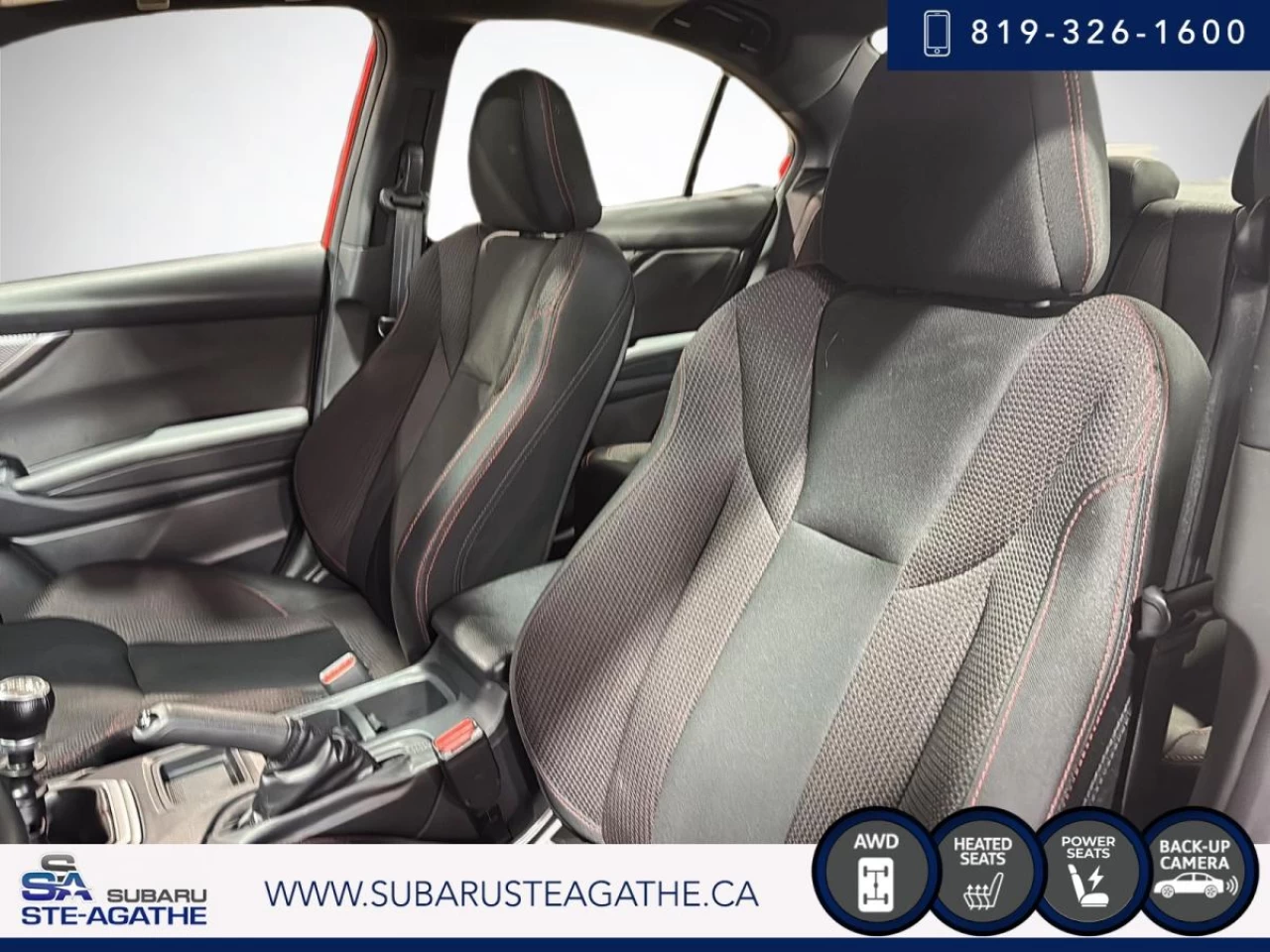 2023 Subaru WRX Sport Manual (CAMRECUL+CARPLAY+TOITOUVRANT) Image principale