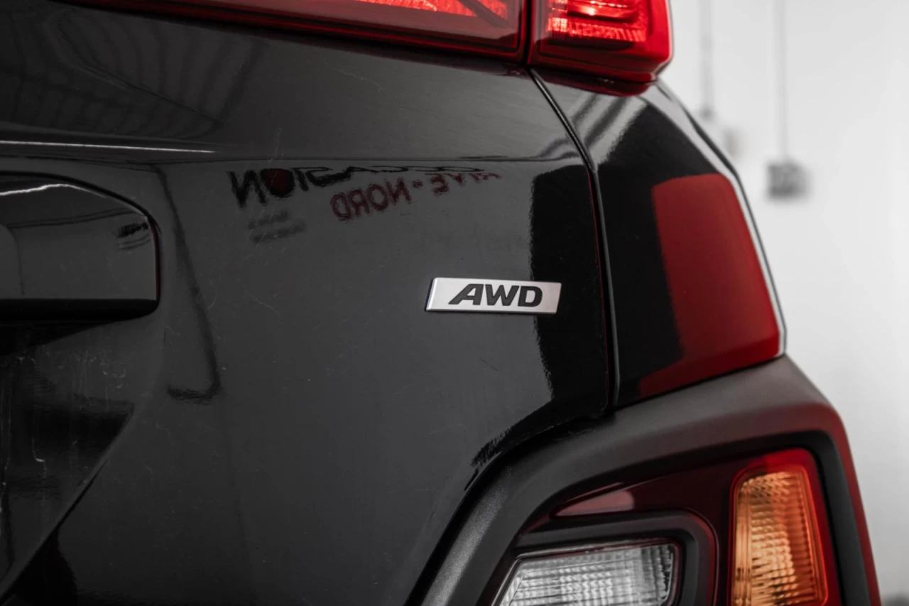 2019 Hyundai Kona Preferred AWD+VOLANT/SIEGES.CHAUFF+CARPLAY Main Image