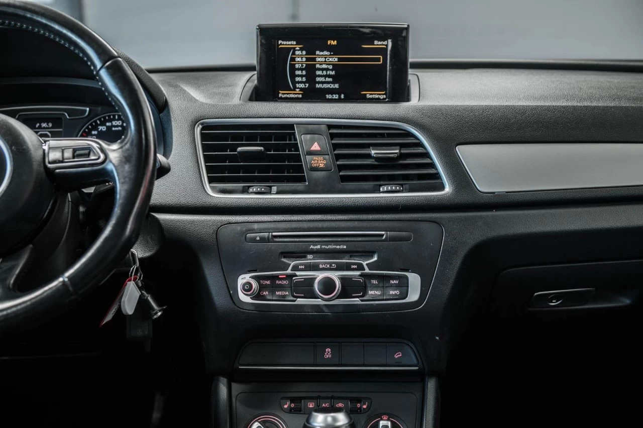 2017 Audi Q3 Komfort TOIT.OUVRANT+SIEGES.CHAUFF+CUIR+BLUETOOTH Image principale