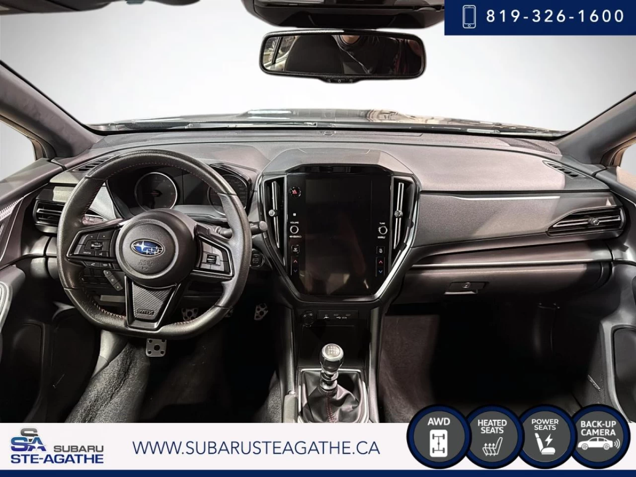 2022 Subaru WRX Sport Manual (CAMRECUL+TOIT+CARPLAY) Image principale