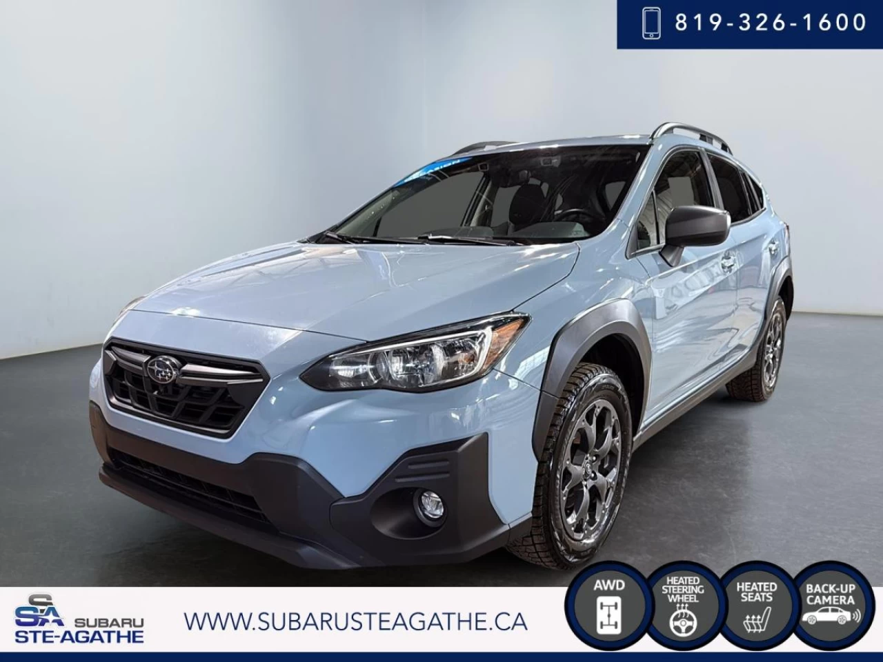 2023 Subaru Crosstrek Outdoor CVT (2.5+CAMRECUL+CARPLAY) Image principale
