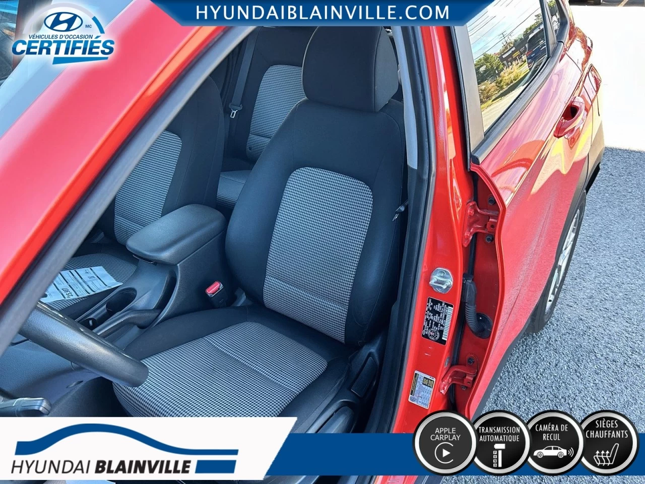 2019 Hyundai Kona ESSENTIAL, 2.0L, 2WD, BANCS CHAUFFANTS Image principale