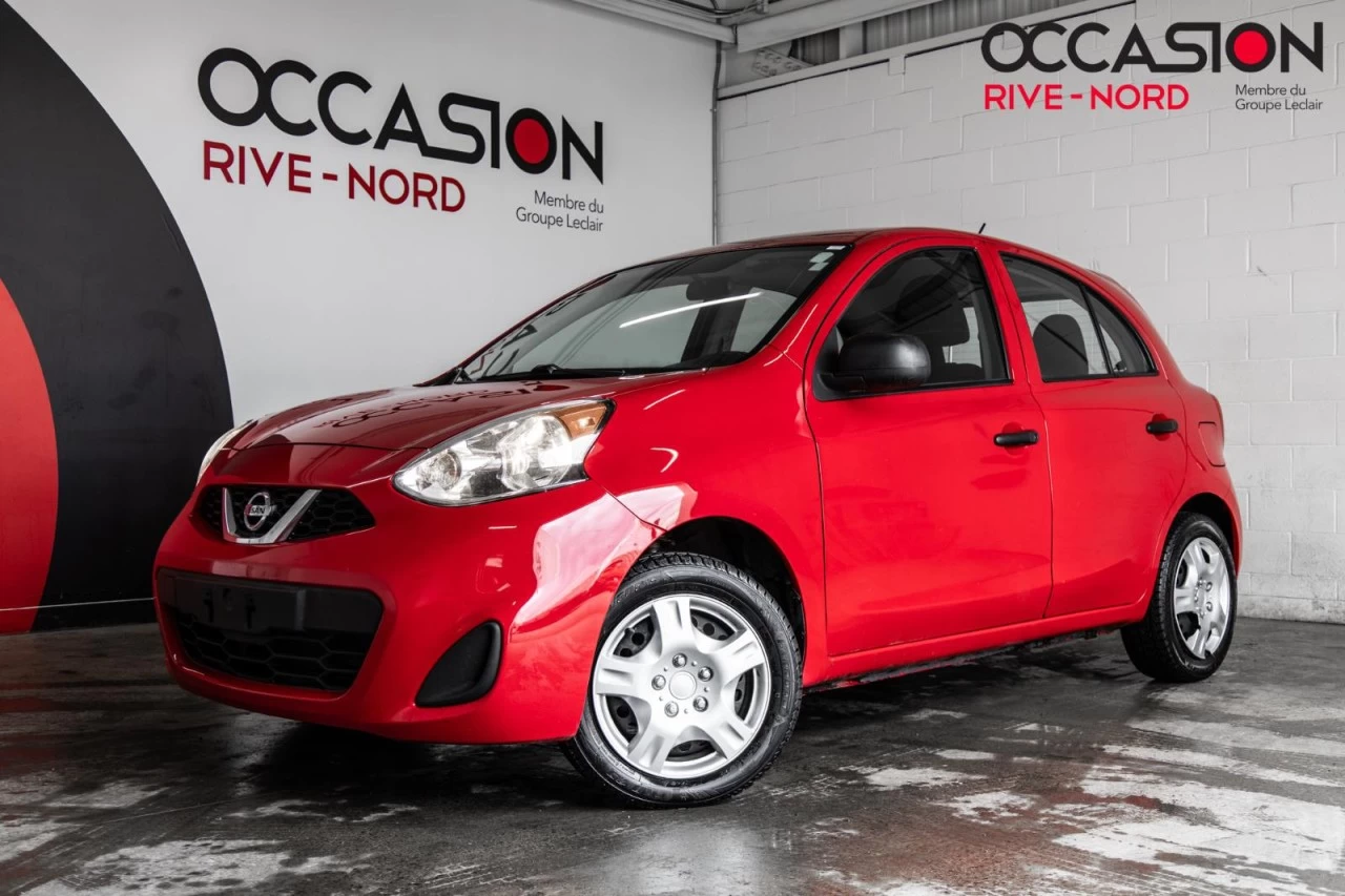 2017 Nissan Micra S RADIO+LECTEUR.CD+DEGIVREUR.ARRIERE Image principale
