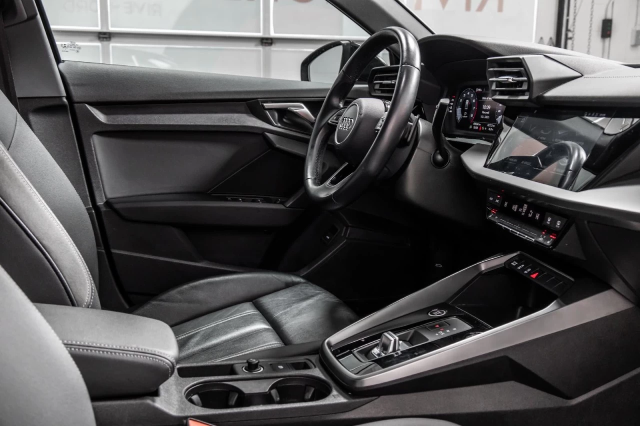 2022 Audi A3 Komfort QUATRO+TOIT.OUVRANT+CUIR+SIEGES.CHAUFFANTS Main Image