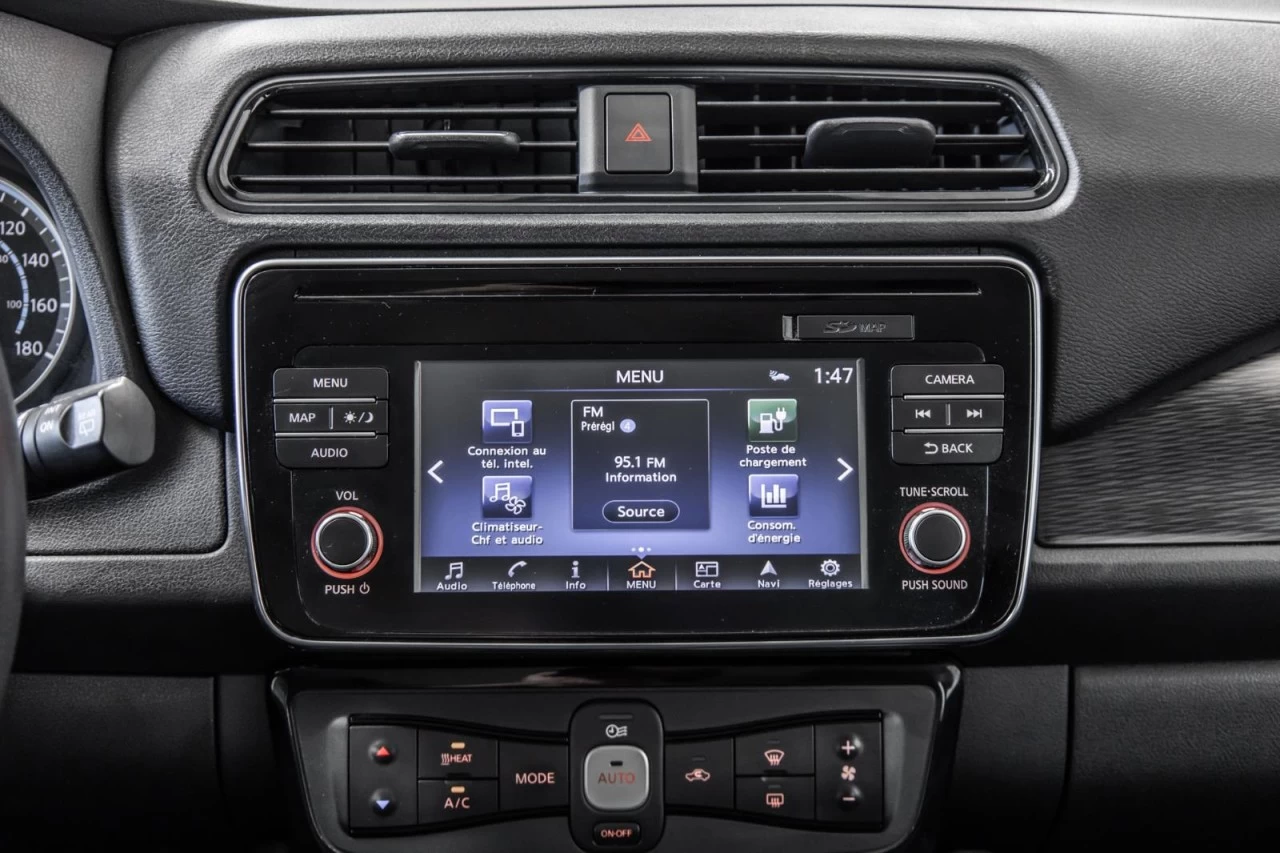 2018 Nissan LEAF SV NAVI+SIEGES.CHAUFF+BLUETOOTH+CAM.RECUL Image principale