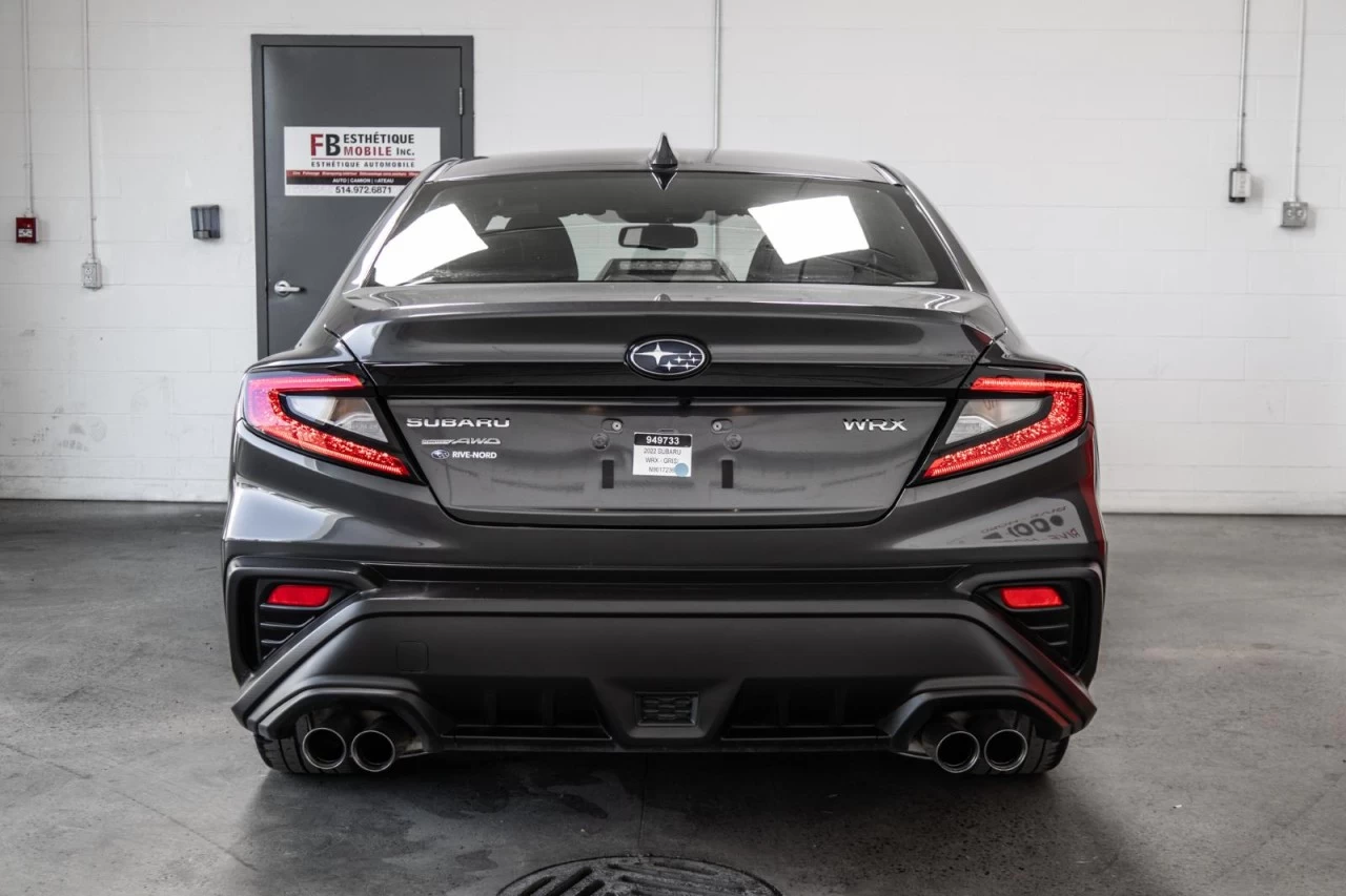 2022 Subaru WRX SIEGES.CHAUFF+CARPLAY+BLUETOOTH+CAM.RECUL Image principale