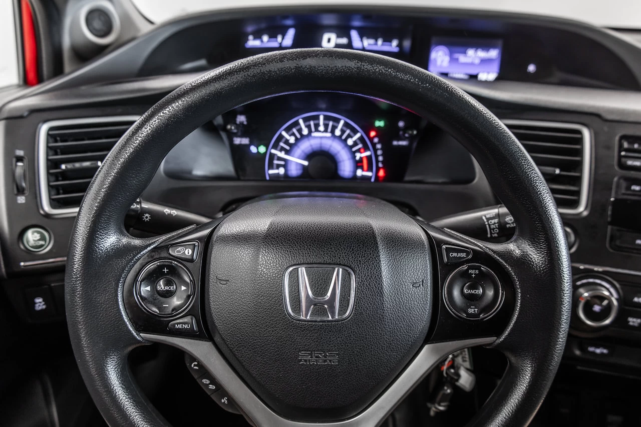 2015 Honda Civic Coupe Lx Sieges.chauff+blu Image principale
