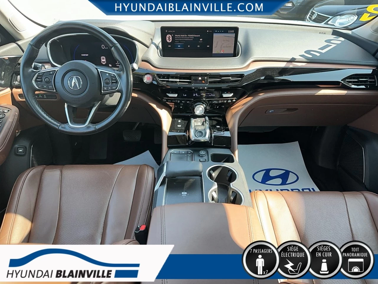 2022 Acura MDX TECH, SH-AWD, CUIR TOIT PANO,GPS+ Image principale