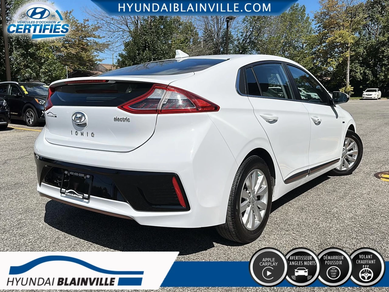 2018 Hyundai IONIQ electric SE, EV, BANCS ET VOLANT CHAUFFANTS+ Image principale