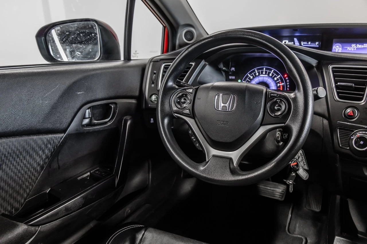 2015 Honda Civic Coupe Lx Sieges.chauff+blu Image principale