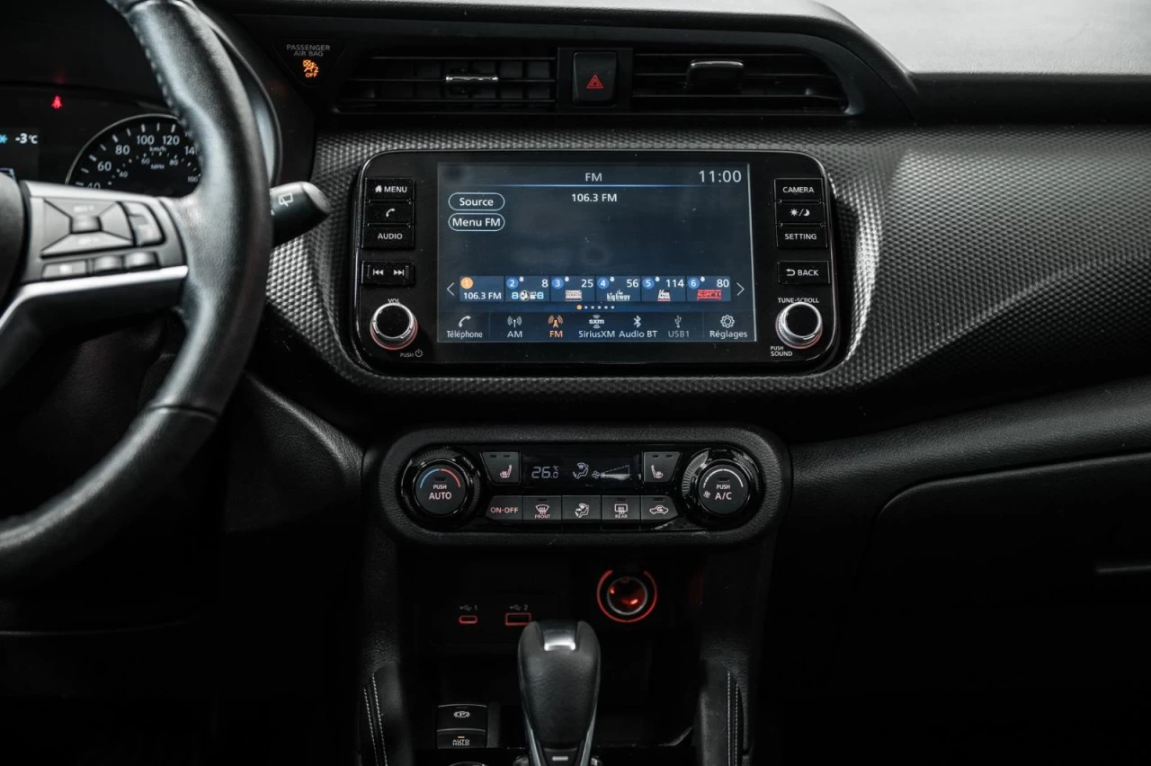 2022 Nissan Kicks SV SIEGES.CHAUFF+CARPLAY+BLUETOOTH+CAM.RECUL Main Image