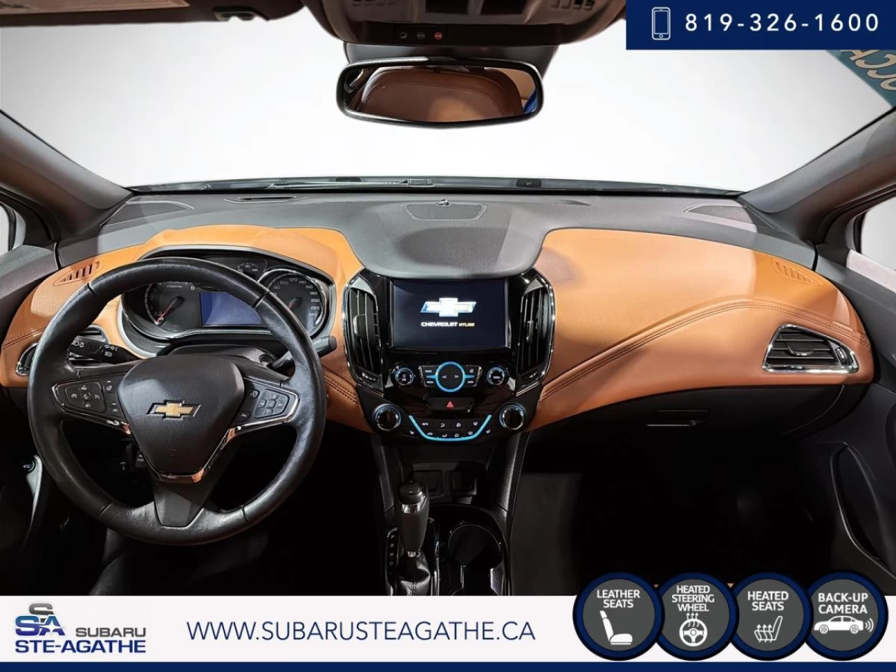 2018 Chevrolet Cruze Sedan Premier (CAMRECUL+MAGS+CUIR) Image principale