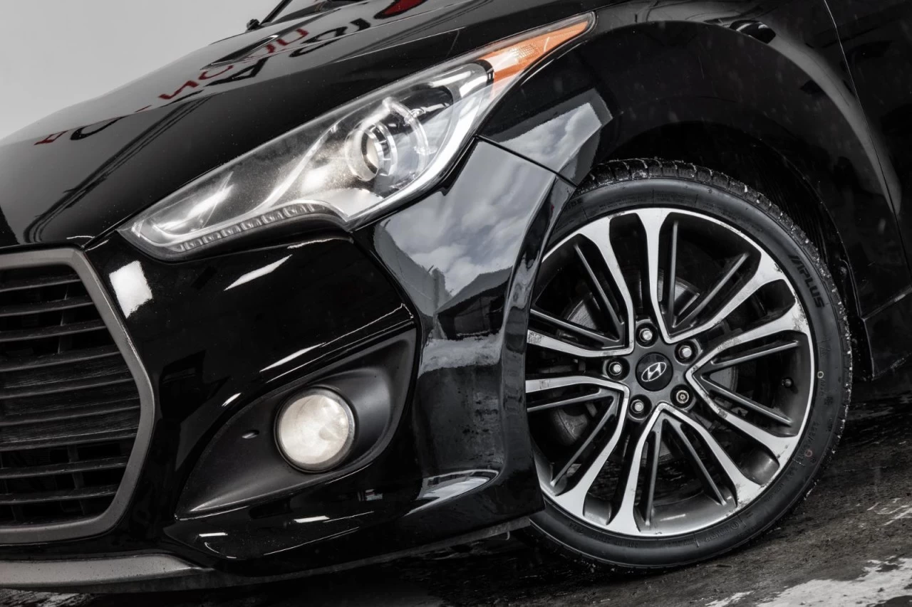 2016 Hyundai Veloster Turbo TOIT.OUVRANT+CUIR+CAM.RECUL+SIEGES.CHAUFF Main Image