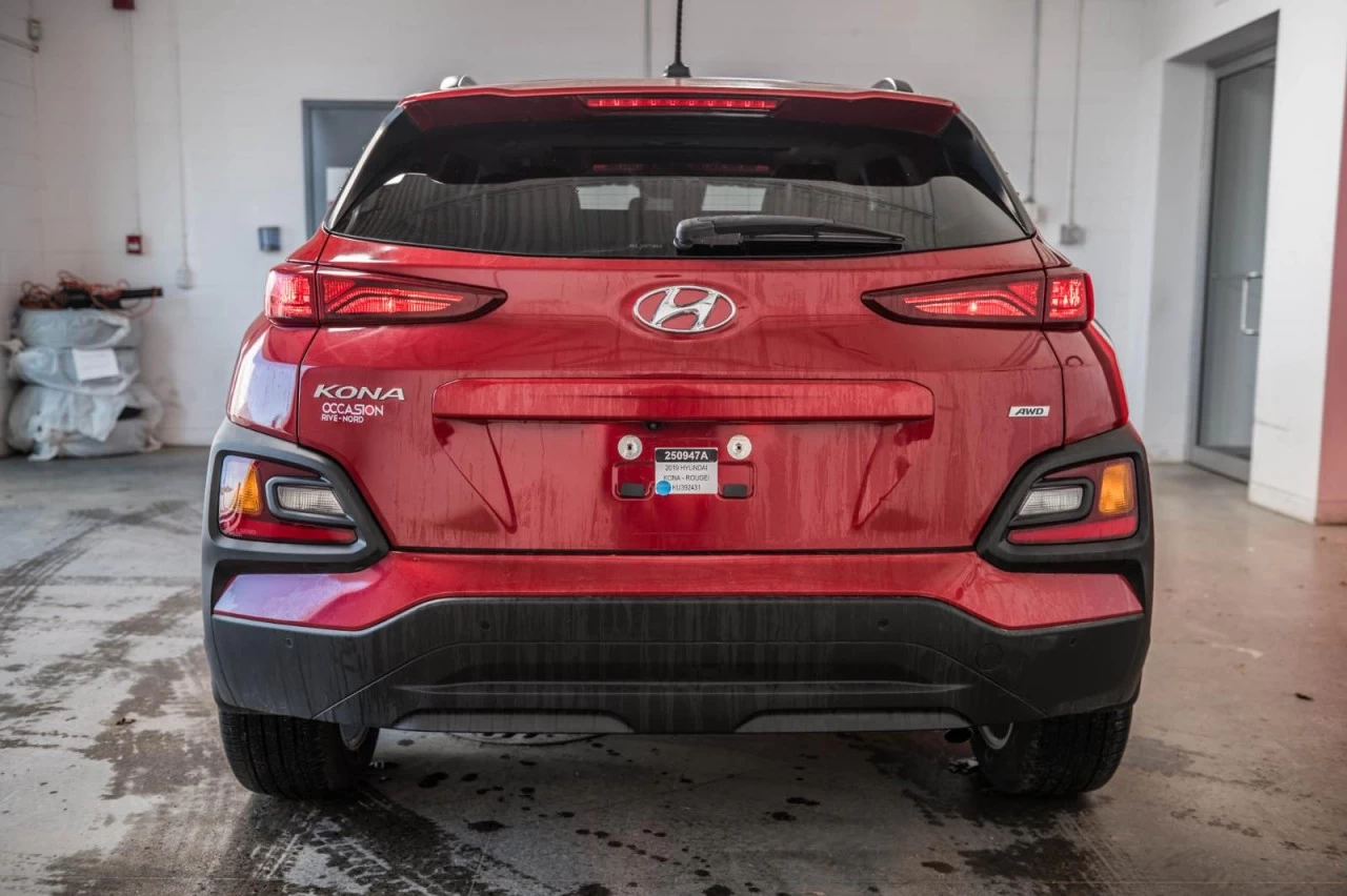 2019 Hyundai Kona Luxury AWD+CUIR+TOIT.OUVRANT+VOLANT/SIEGES.CHAUFF Image principale