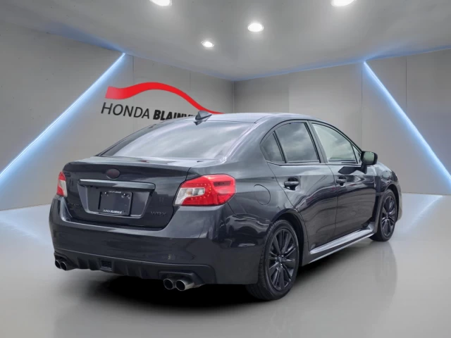 Subaru WRX Manual 2019