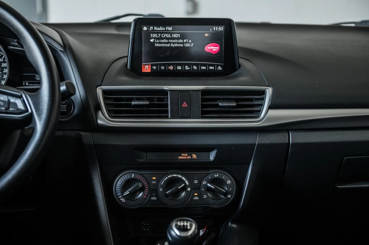 2018 Mazda Mazda3 Sport GX BLUETOOTH+CAM.RECUL+REG.VITESSE Main Image