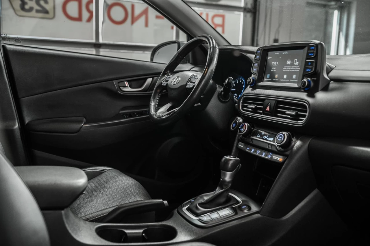 2019 Hyundai Kona Luxury AWD+TOIT.OUVRANT+CUIR+VOLANT/SIEGES.CHAUFF Image principale