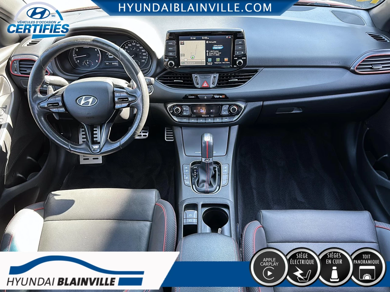 2020 Hyundai Elantra GT
                                                  N-LINE ULTIMATE, NAVI, CUIR, TOIT PANO, PUSH START Main Image