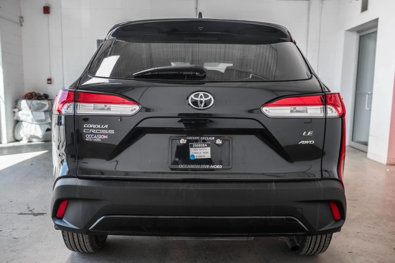 2022 Toyota Corolla Cross LE AWD+SIEGES.CHAUFF+BLUETOOTH+CARPLAY+CAM.RECUL Main Image