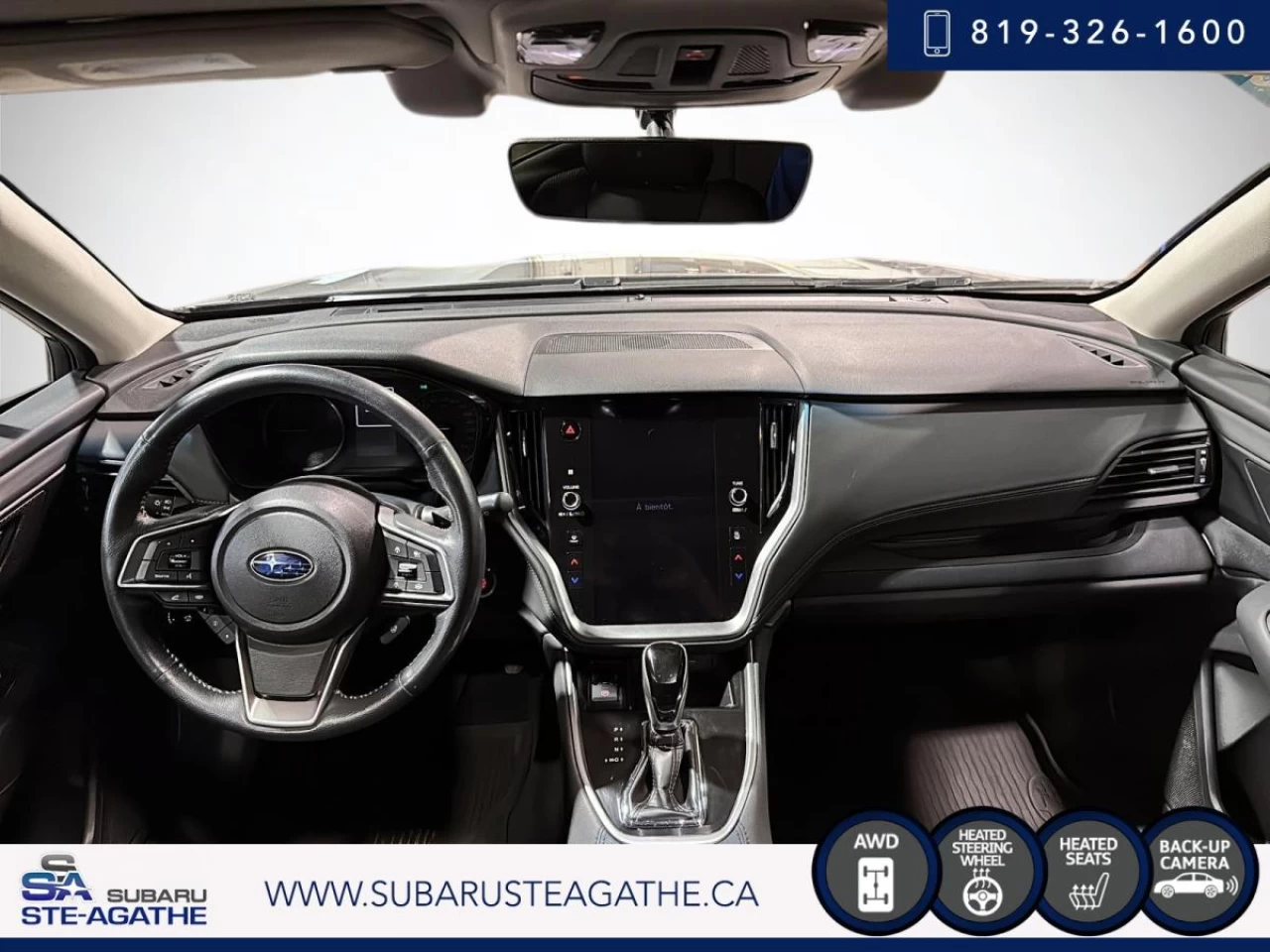 2022 Subaru Outback Touring CVT (CAMRECUL+MAGS+CARPLAY) Image principale
