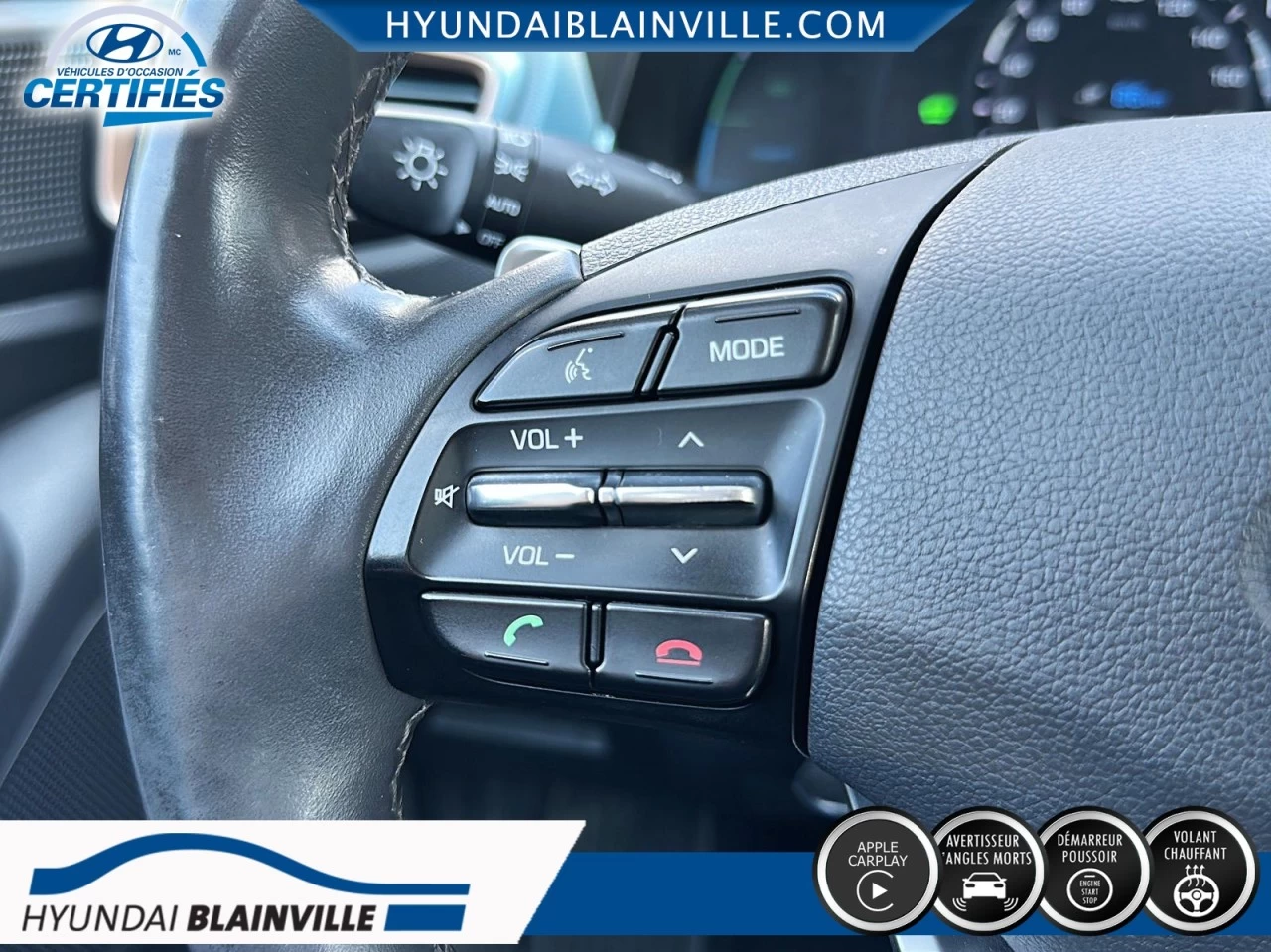 2018 Hyundai IONIQ electric SE, EV, BANCS ET VOLANT CHAUFFANTS+ Image principale