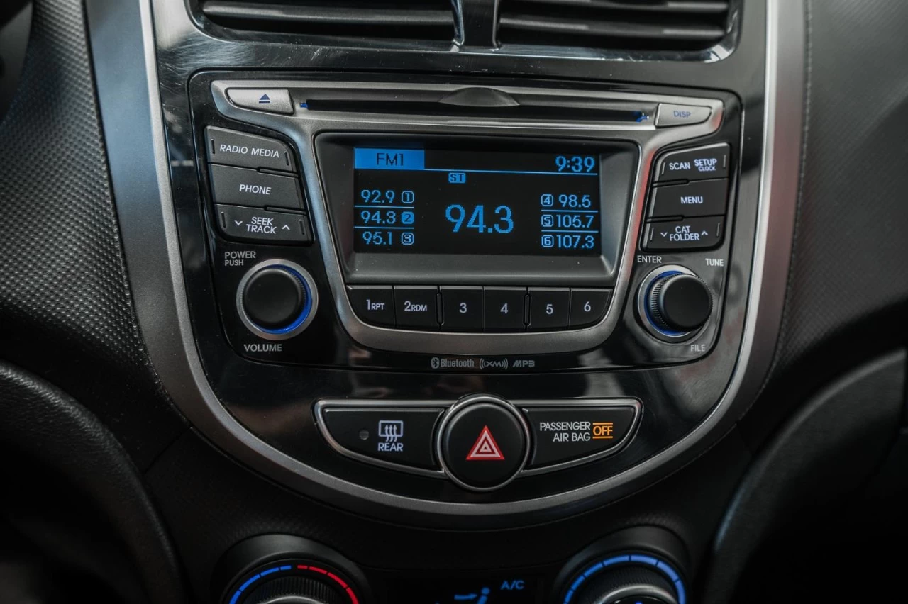 2017 Hyundai Accent GLS MAGS+TOIT.OUVRANT+SIEGES.CHAUFF+BLUETOOTH Image principale