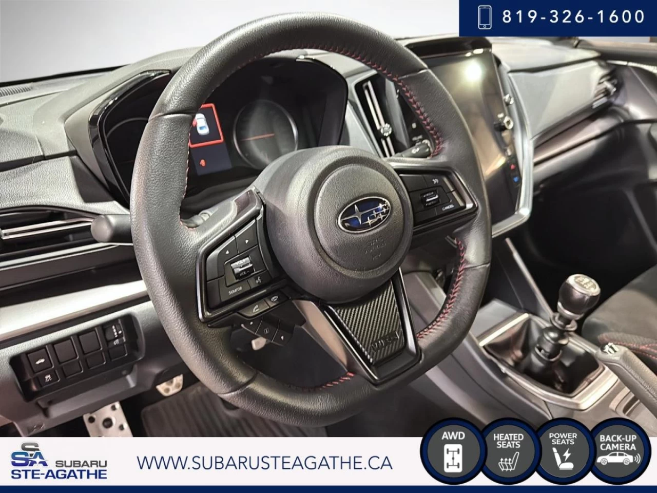 2023 Subaru WRX Sport Manual (CAMRECUL+CARPLAY+TOITOUVRANT) Image principale