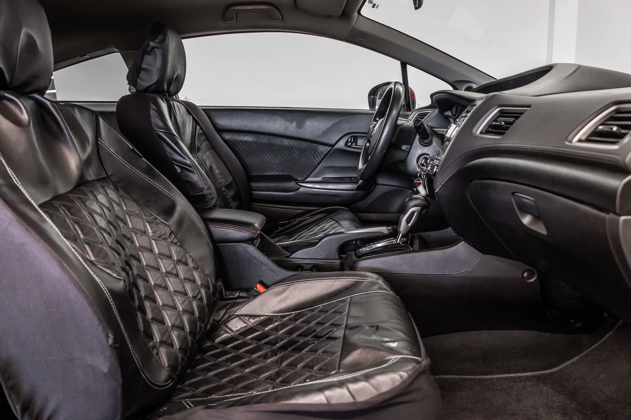 2015 Honda Civic Coupe Lx Sieges.chauff+blu Image principale