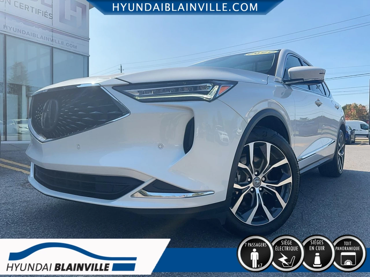 2022 Acura MDX TECH, SH-AWD, CUIR TOIT PANO,GPS+ Image principale