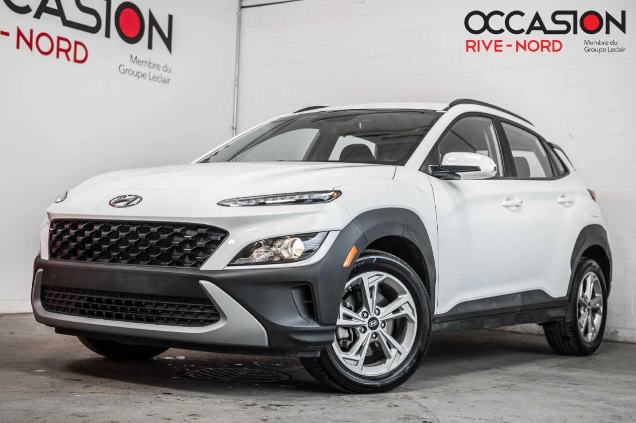 2023 Hyundai Kona Preferred AWD+VOLANT/SIEGES.CHAUFF+CARPLAY Main Image