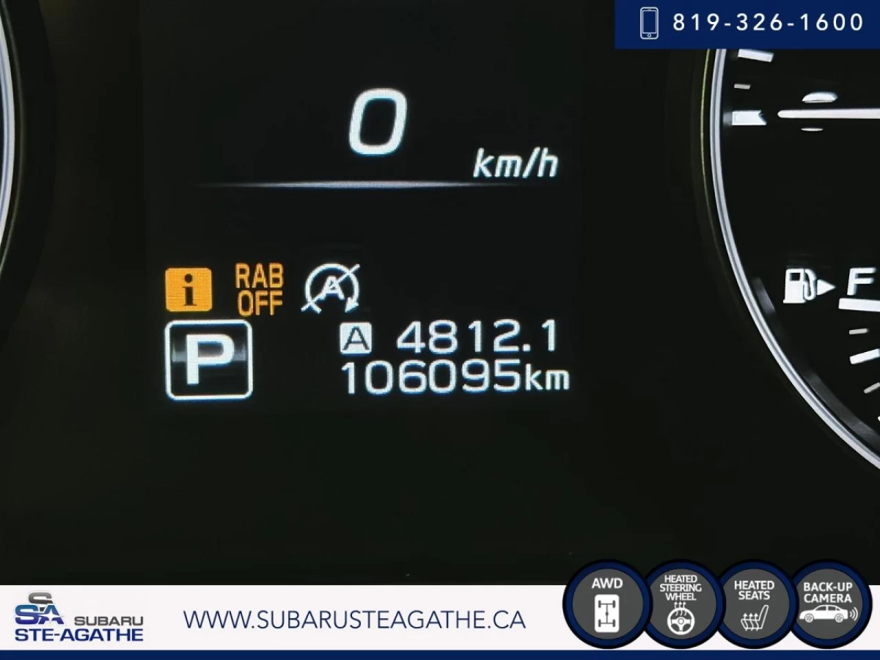2022 Subaru Outback Touring CVT (CAMRECUL+MAGS+CARPLAY) Image principale