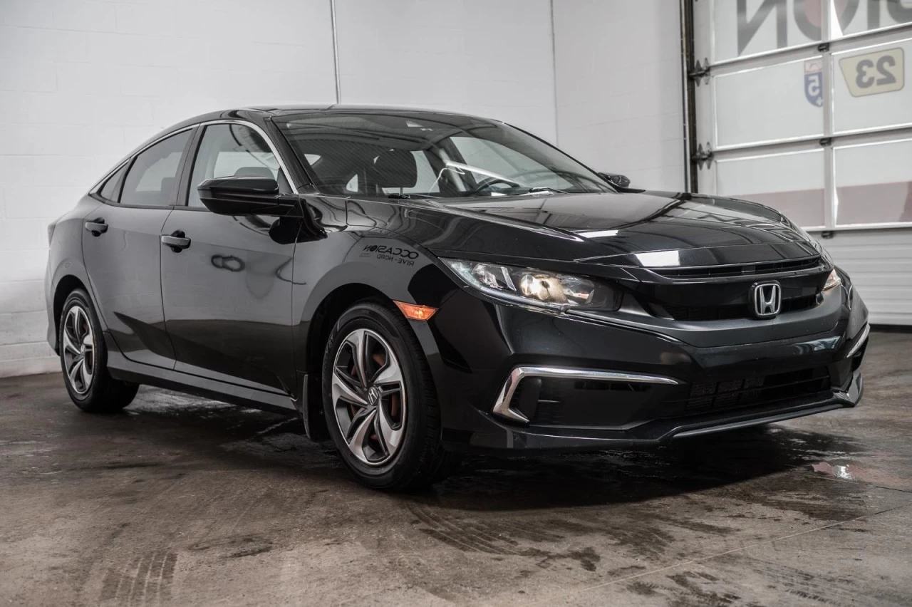 2019 Honda Civic Sedan LX SIEGES.CHAUFF+BLUETOOTH+CAM.RECUL+REG.VITESSE Image principale