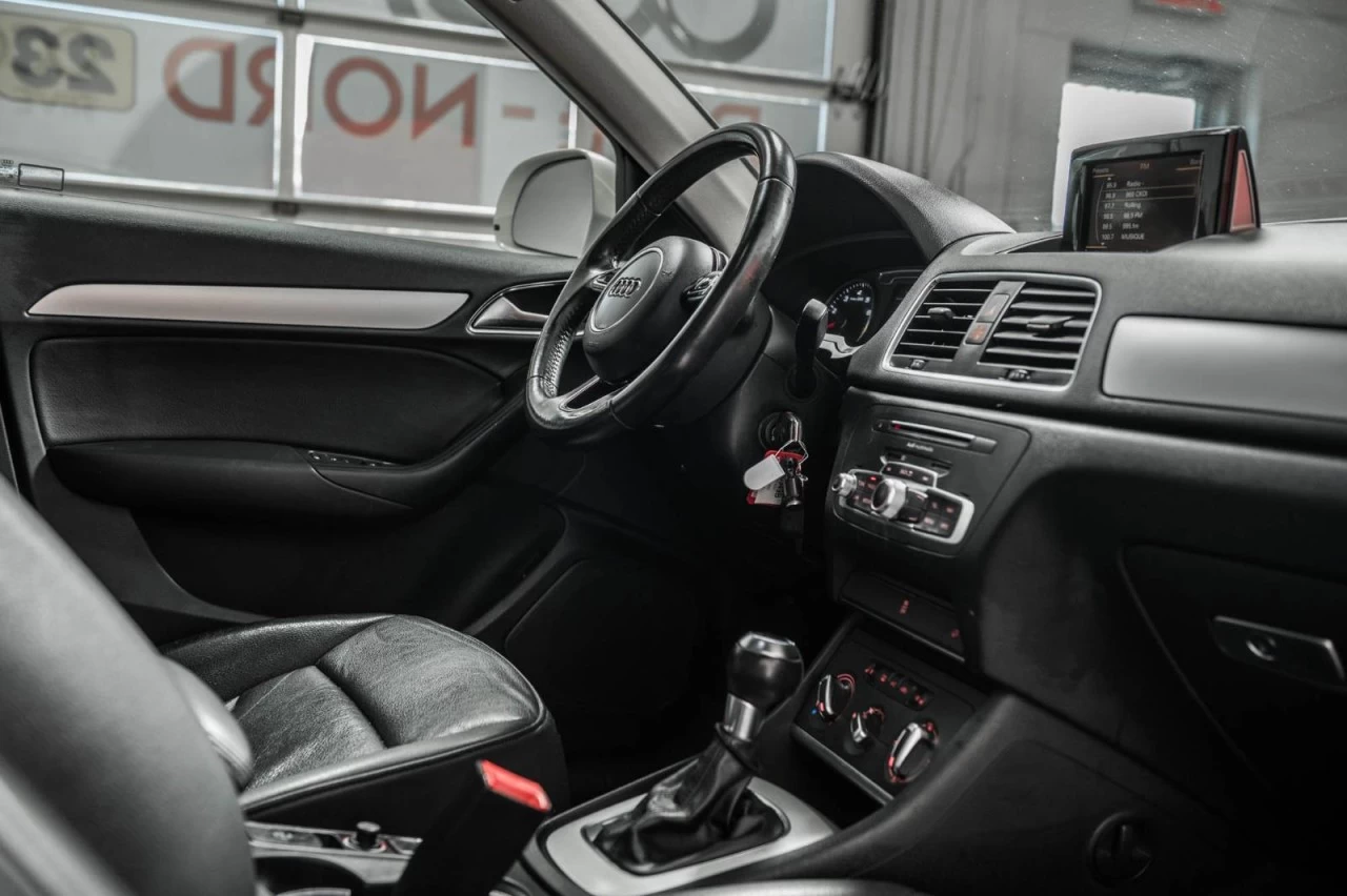 2017 Audi Q3 Komfort TOIT.OUVRANT+SIEGES.CHAUFF+CUIR+BLUETOOTH Image principale
