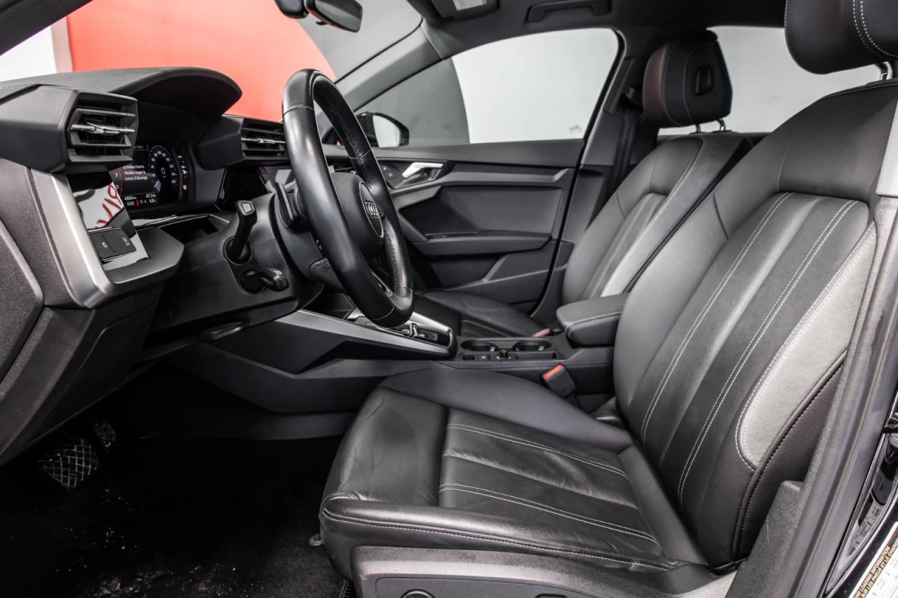 2022 Audi A3 Komfort QUATRO+TOIT.OUVRANT+CUIR+SIEGES.CHAUFFANTS Main Image