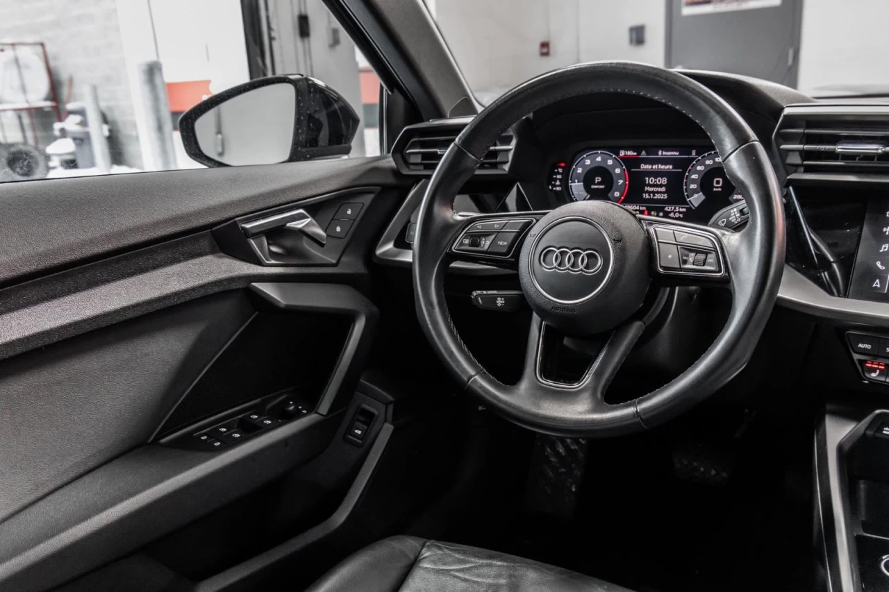 2022 Audi A3 Komfort QUATRO+TOIT.OUVRANT+CUIR+SIEGES.CHAUFFANTS Main Image