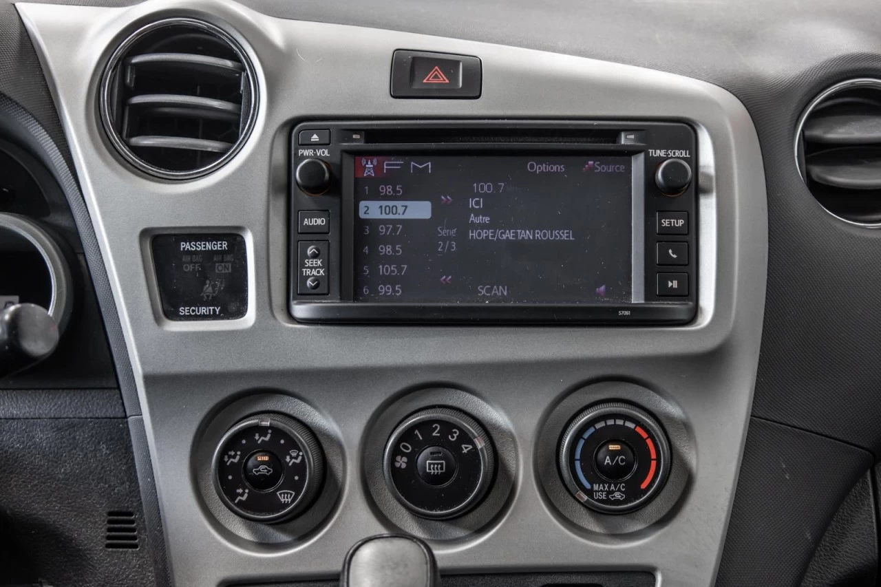 2013 Toyota Matrix Automatique AWD Garantie 1 AN Image principale
