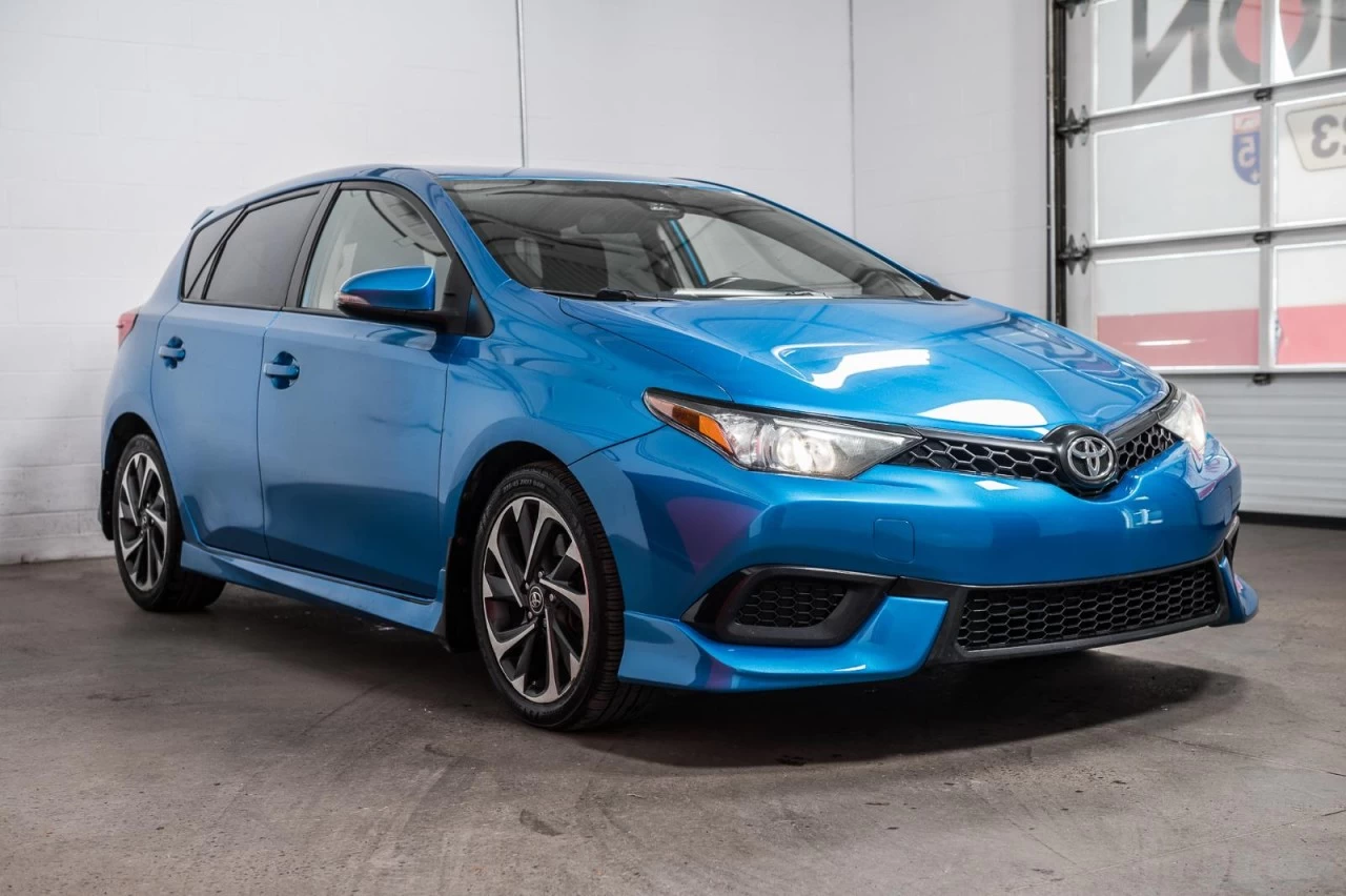 2018 Toyota Corolla iM SIEGES.CHAUFF+CAM.RECUL+BLUETOOTH+REG.VITESSE Main Image