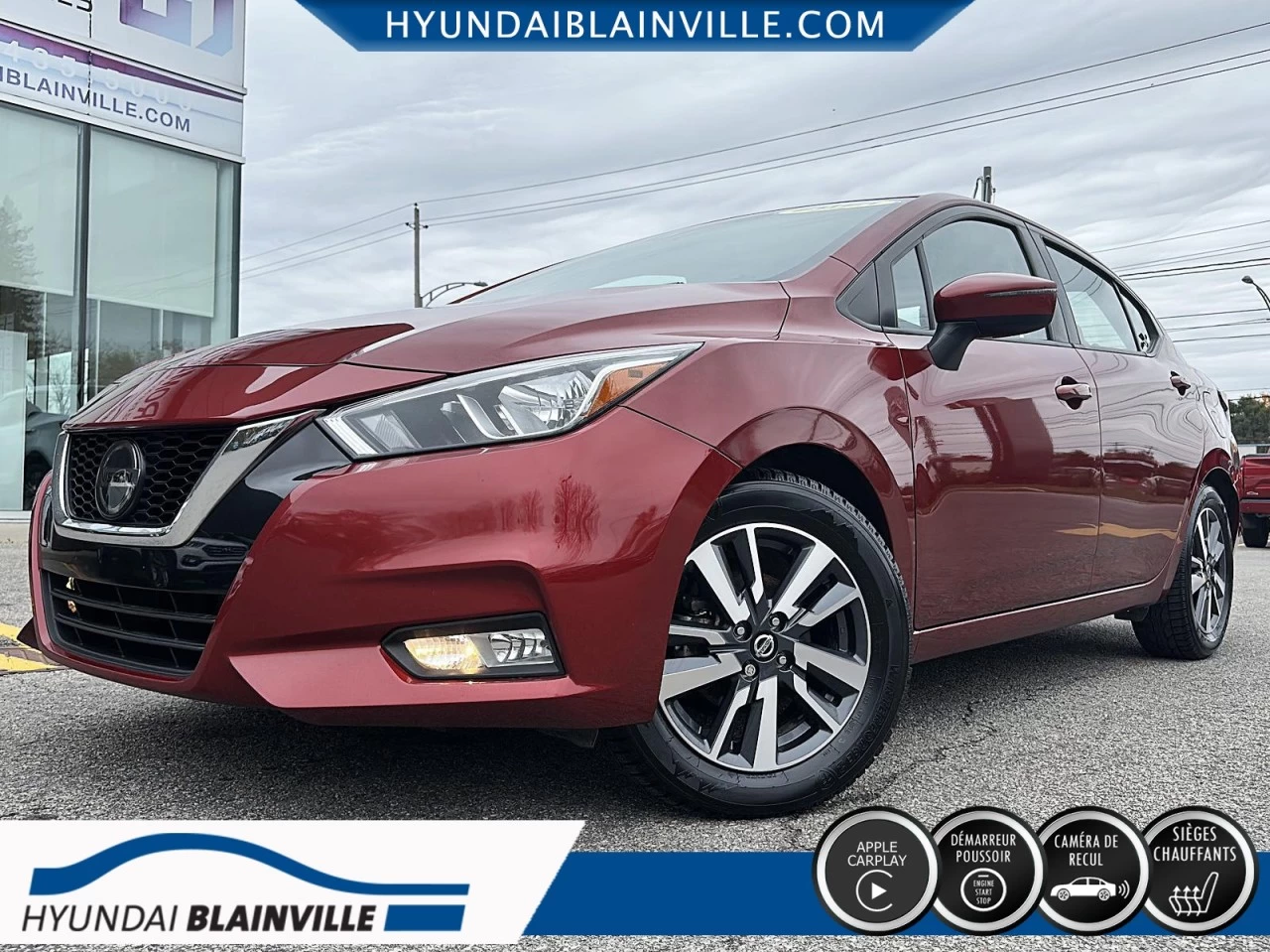 2021 Nissan Versa SV, AUTOMATIQUE, MAGS, BANCS CHAUFFANTS+ Image principale