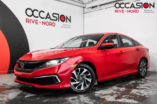 Honda Civic Sedan EX MAGS+TOIT.OUVRANT+SIEGES.CHAUFF+CARPLAY 2019