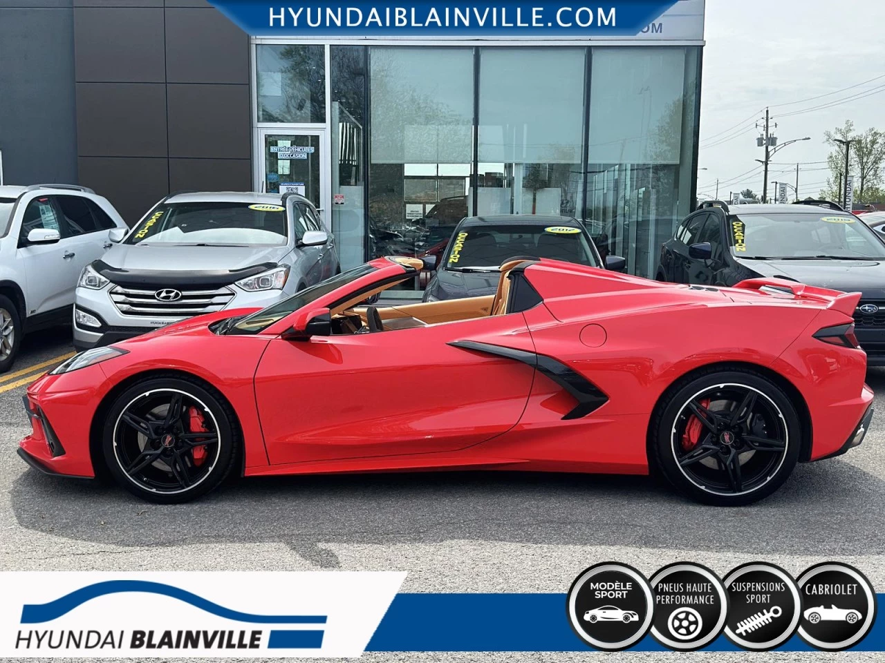 2022 Chevrolet Corvette STINGRAY, 3LT, CONVERTIBLE, V8, 6.2L, 490HP Main Image