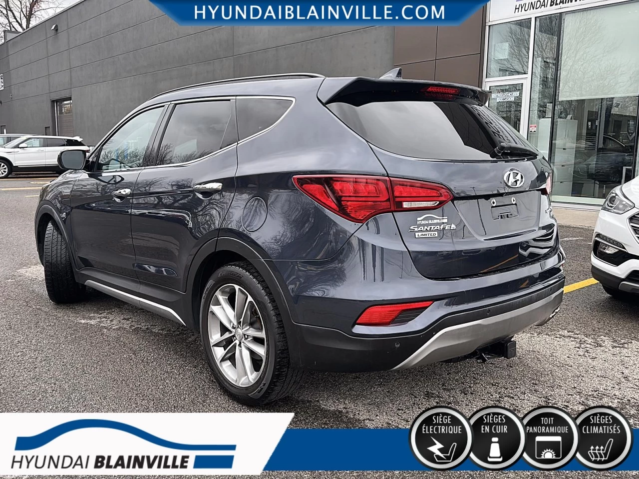 2018 Hyundai Santa Fe Sport AWD, 2.0T, LIMITED, CUIR, TOIT PANO+ Image principale
