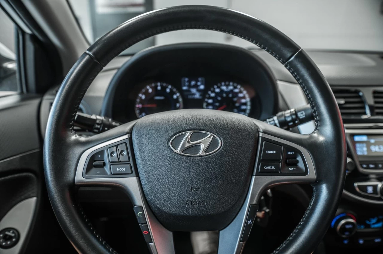 2017 Hyundai Accent GLS MAGS+TOIT.OUVRANT+SIEGES.CHAUFF+BLUETOOTH Image principale